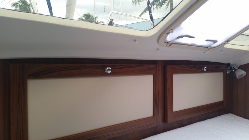 New Sail Catamaran for Sale  Legacy 35 Layout & Accommodations